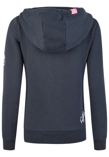 salzhaut - SÖÖTE JACKE Damen Leicht tailliert - Eingriffstaschen - Hoodiejacke - Sweatjacke - 44 - #farbe_navy