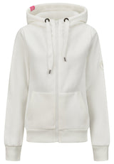 salzhaut - SÖÖTE JACKE Damen Sweatjacke Leicht tailliert - adenauer & co - Anker - Basic - 5 - #farbe_Offwhite