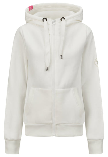 salzhaut - SÖÖTE JACKE Damen Leicht tailliert - Eingriffstaschen - Hoodiejacke - Sweatjacke - 2 - #farbe_offwhite
