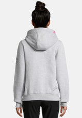 salzhaut - SÖÖTE JACKE Damen Sweatjacke Leicht tailliert - adenauer & co - Anker - Basic - 41 - #farbe_Grey Melange
