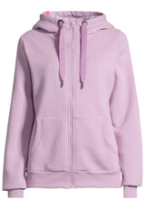 salzhaut - SÖÖTE JACKE Damen Sweatjacke Leicht tailliert - adenauer & co - Anker - Basic - 2 - #farbe_Flieder