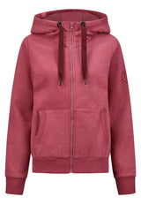 salzhaut - SÖÖTE JACKE Damen Sweatjacke Leicht tailliert - adenauer & co - Anker - Basic - 22 - #farbe_Berry
