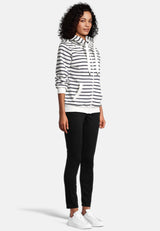 Salzhaut - SÖÖTE - RINGEL Damen normale Passform - anker - damenjacke - damenpulli - 5 - #farbe_navy-offwhite