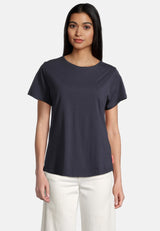 salzhaut - STEENTJE Damen Shirt normale Passform - adenauer & co - Anker - Basic - 40 - #farbe_Navy