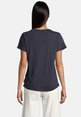 salzhaut - STEENTJE Damen Shirt normale Passform - adenauer & co - Anker - Basic - 42 - #farbe_Navy