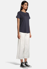 salzhaut - STEENTJE Damen Shirt normale Passform - adenauer & co - Anker - Basic - 43 - #farbe_Navy