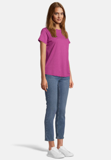 salzhaut - STEENTJE Damen normale Passform - bunt - DOB - T-Shirt - 51 - #farbe_plum