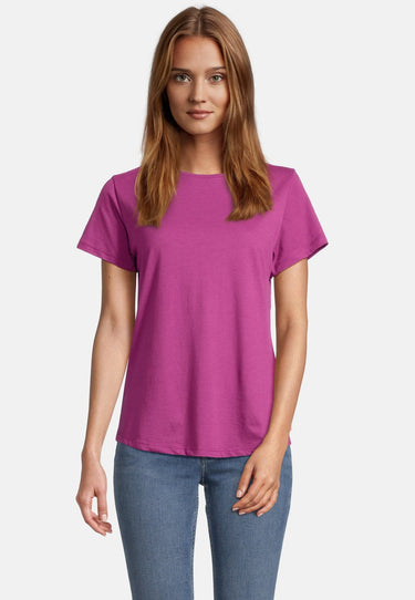 salzhaut - STEENTJE Damen normale Passform - bunt - DOB - T-Shirt - 47 - #farbe_plum