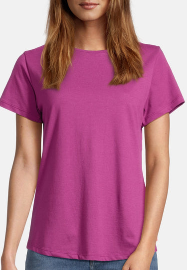 salzhaut - STEENTJE Damen normale Passform - bunt - DOB - T-Shirt - 49 - #farbe_plum