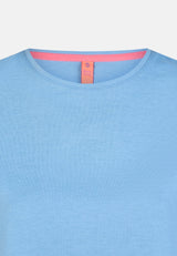 salzhaut - STEENTJE Damen Shirt normale Passform - adenauer & co - Anker - Basic - 85 - #farbe_Ice Blue
