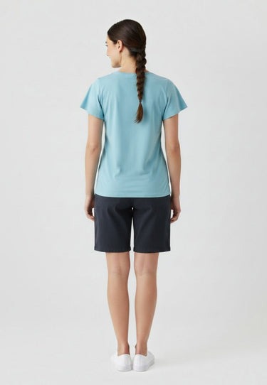 salzhaut - STEENTJE - KÜSTENLIEBE Damen Relaxed-Fit - adenauer & co - Anker - Basic - 4 - farbe_Aqua-Neon Pink