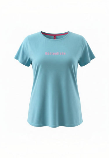 salzhaut - STEENTJE - KÜSTENLIEBE Damen Relaxed-Fit - adenauer & co - Anker - Basic - 2 - farbe_Aqua-Neon Pink