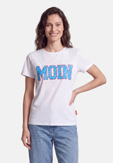 salzhaut - Damen Shirt STEENTJE - MOIN Herzen Regular Fit - adenauer & co - Anker - Basic - 19 - #farbe_White-Ocean Blue