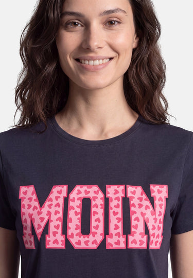 salzhaut - STEENTJE - MOIN Herzen Damen Shirt Regular Fit - adenauer & co - Anker - Basic - 6 - #farbe_Navy-Blossom