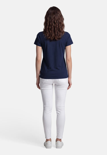 salzhaut - STEENTJE - MOIN Herzen Damen Shirt Regular Fit - adenauer & co - Anker - Basic - 4 - #farbe_Navy-Blossom
