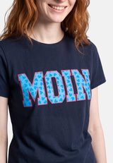 salzhaut - Damen Shirt STEENTJE - MOIN Herzen Regular Fit - adenauer & co - Anker - Basic - 41 - #farbe_Navy-Ocean Blue
