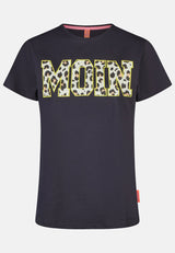 salzhaut - Damen Shirt STEENTJE - MOIN Leo Regular Fit - adenauer & co - Anker - Basic - 26 - #farbe_Navy-Yellow