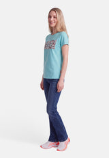 salzhaut - Damen Shirt STEENTJE - MOIN Leo Regular Fit - adenauer & co - Anker - Basic - 13 - #farbe_Aqua-Pink