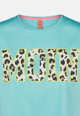 salzhaut - Damen Shirt STEENTJE - MOIN Leo Regular Fit - adenauer & co - Anker - Basic - 6 - #farbe_Aqua-Yellow