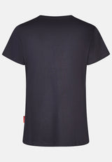 salzhaut - Damen Shirt STEENTJE - MOIN Leo Regular Fit - adenauer & co - Anker - Basic - 32 - #farbe_Navy-Yellow