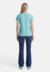 salzhaut - Damen Shirt STEENTJE - MOIN Leo Regular Fit - adenauer & co - Anker - Basic - 12 - #farbe_Aqua-Pink