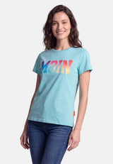 salzhaut - Damen Shirt STEENTJE - MOIN Multicolor Regular Fit - adenauer & co - Anker - Basic - 3 - #farbe_Aqua-Multicolor