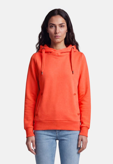 salzhaut - SÜNN Damen Tailliert - adenauer & co - Anker - Basic - 113 - farbe_Fiery Coral