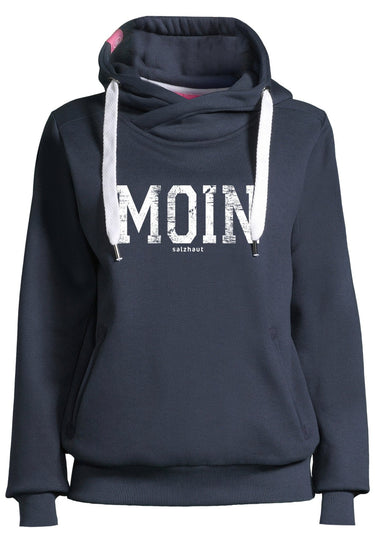 Salzhaut - SÜNN - MOIN Damen Tailliert - baumwollpullover - frauen sweatjacke - freizeitpullover - 37 - #farbe_blossom-yucca
