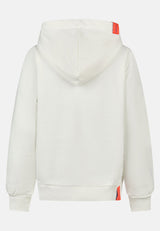 salzhaut - Damen Hoodie SÜNN - MOIN Herzen Tailliert - adenauer & co - Anker - Basic - 40 - #farbe_Offwhite-Blossom