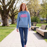 salzhaut - SÜNN - MOIN Herzen Damen Tailliert - adenauer & co - Anker - Basic - 1 - #farbe_Ice Blue-Blossom
