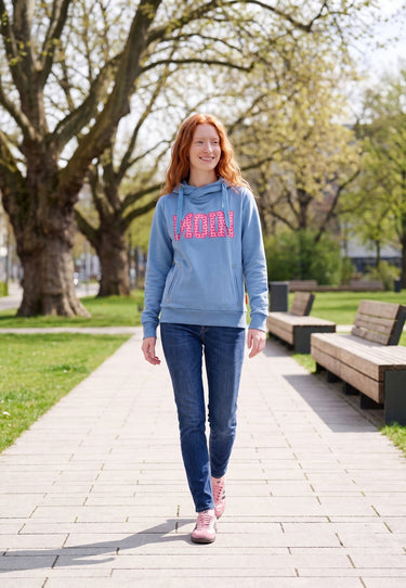 salzhaut - SÜNN - MOIN Herzen Damen Tailliert - adenauer & co - Anker - Basic - 1 - #farbe_Ice Blue-Blossom
