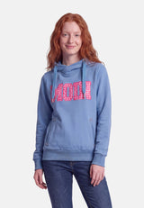 salzhaut - Damen Hoodie SÜNN - MOIN Herzen Tailliert - adenauer & co - Anker - Basic - 11 - #farbe_Ice Blue-Blossom