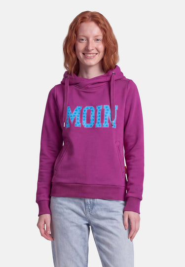salzhaut - SÜNN - MOIN Herzen Damen Tailliert - adenauer & co - Anker - Basic - 11 - #farbe_Plum-Ocean Blue