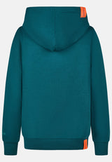 salzhaut - SÜNN - MOIN Leo Damen Hoodie Tailliert - adenauer & co - Anker - Basic - 48 - #farbe_Dragonfly-Pink