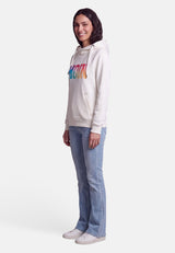 salzhaut - Damen Hoodie SÜNN - MOIN Multicolor Tailliert - adenauer & co - Anker - Basic - 4 - #farbe_Offwhite-Multicolor