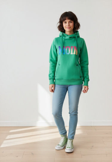 salzhaut - SÜNN - MOIN Multicolor Damen Tailliert - adenauer & co - Anker - Basic - 1 - farbe_Apple Green-Multicolor