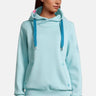 salzhaut - SÜNN Damen Tailliert - Hamburg - Hoodie - Kapuzenpulli - 68 - #farbe_aqua