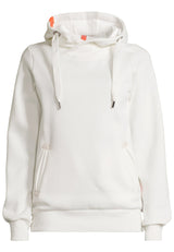 salzhaut - Damen Hoodie SÜNN Tailliert - adenauer & co - Anker - Basic - 34 - #farbe_Offwhite