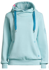 salzhaut - Damen Hoodie SÜNN Tailliert - adenauer & co - Anker - Basic - 78 - #farbe_Dragonfly
