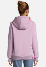 salzhaut - Damen Hoodie SÜNN Tailliert - adenauer & co - Anker - Basic - 47 - #farbe_Flieder