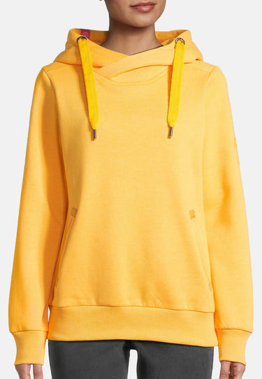 salzhaut - SÜNN Damen Tailliert - Hamburg - Hoodie - Kapuzenpulli - 30 - #farbe_sun
