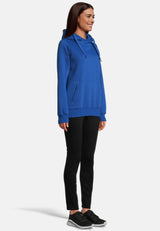 salzhaut - Damen Hoodie SÜNN Tailliert - adenauer & co - Anker - Basic - 106 - #farbe_Ultramarine