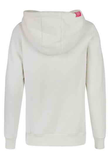 salzhaut - SÜNN - GOOD VIBES Damen Tailliert - Frontprint - Hamburg - Kapuzenpulli - 4 - #farbe_offwhite