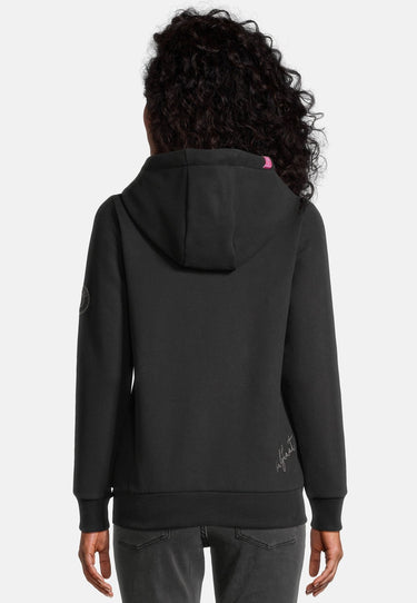 salzhaut - SÜNN HOODIE Damen Relaxed-Fit - Eingriffstaschen - Hoodie - Sweat - 37 - #farbe_black