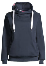 salzhaut - SÜNN HOODIE Damen Hoodie Relaxed-Fit - adenauer & co - Anker - Basic - 24 - #farbe_Navy