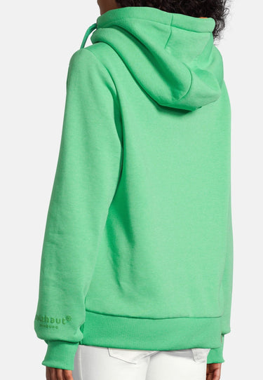 salzhaut - SÜNN - MOIN Damen Tailliert - Damen - Frontprint - Hoodie - 18 - #farbe_apple-green-neon-pink