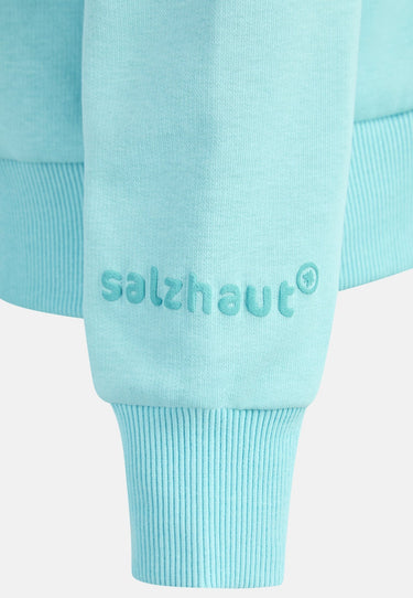 Salzhaut - SUTSCHE Damen Regular Fit - Hoodie - Kapuze - Kapuzenpulli - 16 - #farbe_aqua