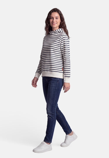 salzhaut - SUTSCHE - RINGEL Damen Regular Fit - adenauer & co - Anker - Basic - 5 - farbe_Navy-Offwhite