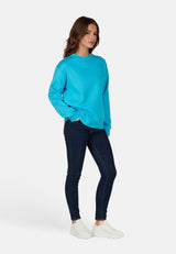 salzhaut - TAGEL Damen Pullover Relaxed-Fit - adenauer & co - Anker - Basic - 5 - #farbe_Scuba Blue