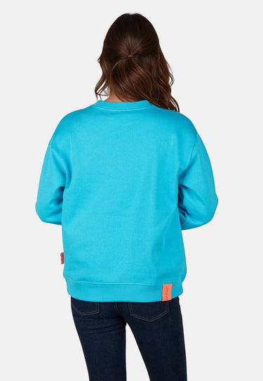 salzhaut - TAGEL Damen Relaxed-Fit - Damen - kuschelig - Longsleeve - 22 - #farbe_scuba-blue